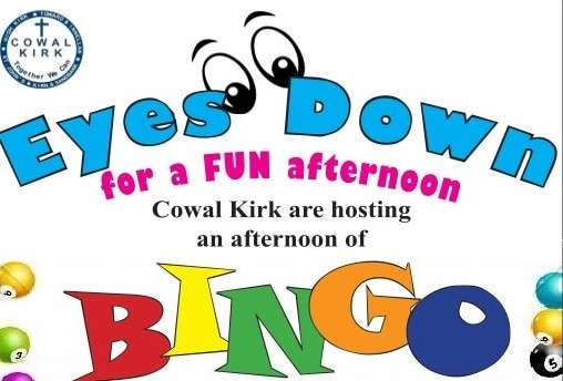 Bingo Afternoon in the High Kirk Hanover Street Hall on 4th November 2024